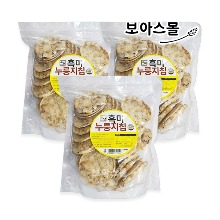 소담푸드 흑미 누룽지칩 200g x 3개